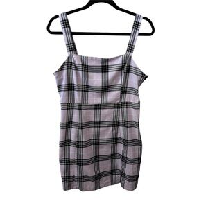 71. ✨Divided Sleeveless Plaid Dress – Size Medium ✨